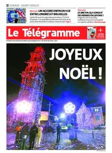 Le Télégramme Saint Malo – 24 décembre 2020