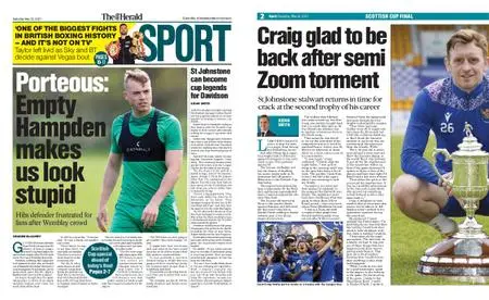 The Herald Sport (Scotland) – May 22, 2021