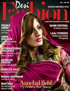 Desi Fashion Magazine - January/February 2011