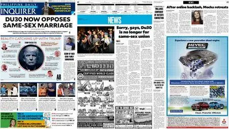 Philippine Daily Inquirer – March 22, 2017