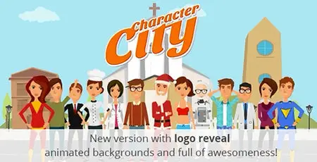 Character City V2: Explainer/Animation Video ToolKit - Project for After Effects (Videohive)