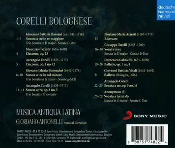 Musica Antiqua Latina - Corelli Bolognese - Trio Sonatas by Corelli and his Successors (2016)