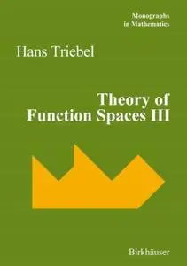 Theory of Function Spaces III (Repost)