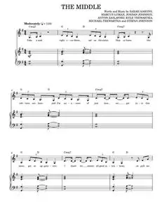 The Middle - Zedd, Maren Morris & Grey (Piano Vocal)