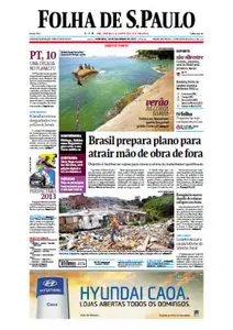  Jornal Folha de São Paulo - 30 de dezembro de 2012 - Domingo