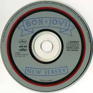 Bon Jovi - New Jersey (1988) {Japan 1st Press}