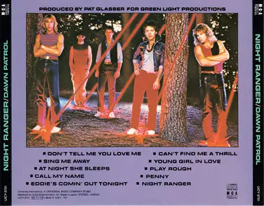 Night Ranger - Dawn Patrol (1982) Japanese Remastered Reissue 2002