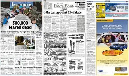 Philippine Daily Inquirer – January 15, 2010
