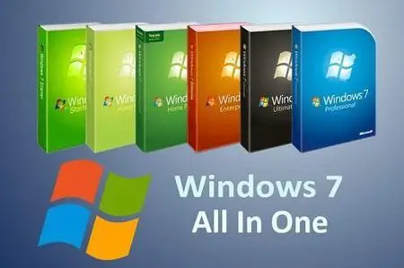 Windows 7 SP1 with Update 7601.25954 AIO 44in2 (x86/x64) MAY 2022