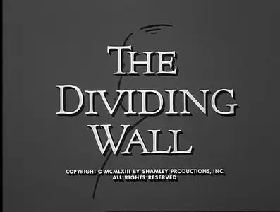 Alfred Hitchcock: The Dividing Wall (1963)