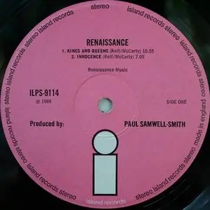 Renaissance - Renaissance (Original UK) Vinyl Rip 24/96