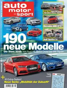 Auto Motor und Sport – 27. November 2014