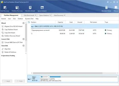 MiniTool Partition Wizard Technician 12.5 Multilingual