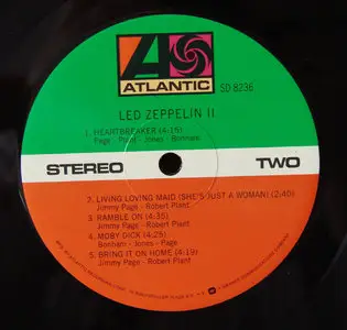 Led Zeppelin II - QUIEX SV-P 200 Gram - Classic Records - 1969 [Vinyl-Rip 24bit/192Khz]