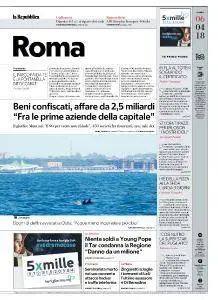 la Repubblica Roma - 6 Aprile 2018