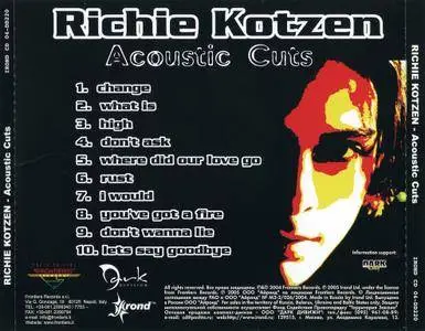 Richie Kotzen - Acoustic Cuts (2003) {2005, Reissue}