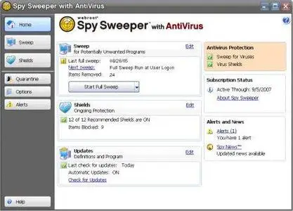 Webroot Spy Sweeper 5.3.2 Build 2361
