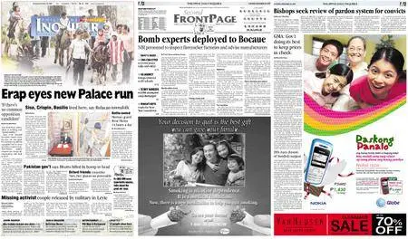 Philippine Daily Inquirer – December 30, 2007