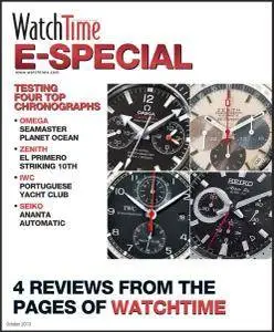 WatchTime - Four Top Chronographs (October 2013)