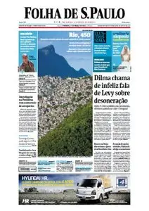 Folha de São Paulo - 1 de março de 2015 - Domingo