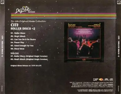 Citi - Roller Disco (1979) [2017, Japan] {Remastered with Bonus Tracks}