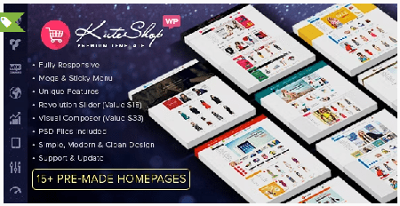 KuteShop v4.1.3 - Multipurpose WooCommerce Wordpres Theme