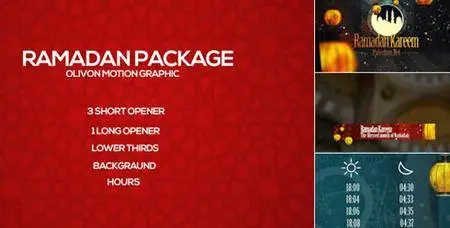 Ramadan Package - Project for After Effects (VideoHive)