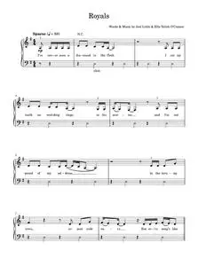 Royals - Lorde (Easy Piano)
