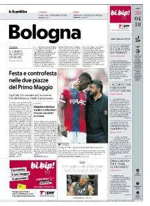 la Repubblica Bologna - 30 Aprile 2018