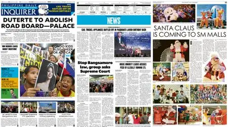 Philippine Daily Inquirer – December 19, 2018