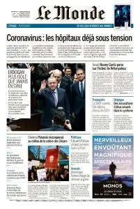 Le Monde du Dimanche 1er et Lundi 2 Mars 2020