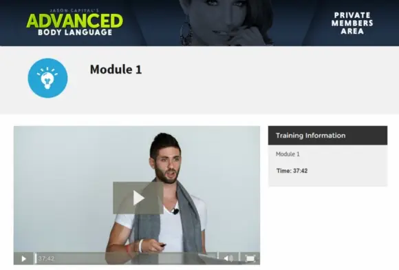 Advanced Body Language Seminar