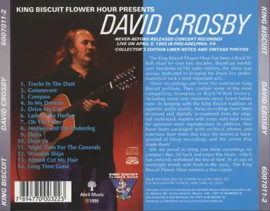 David Crosby - King Biscuit Flower Hour (1996)
