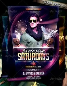 GraphicRiver Exclusive Saturday Flyer Template