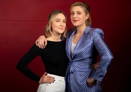 Saoirse Ronan and Greta Gerwig by Robert Deutsch for USA Today December 2019