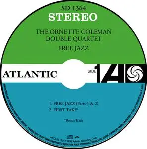 Ornette Coleman - Free Jazz (1960) {Atlantic Japan, Paper Sleeve, WPCR-25110 rel 2006}