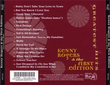 Kenny Rogers & The First Edition - Greatest Hits (1996) *Re-Up - New Rip*