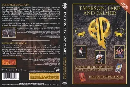 Emerson, Lake & Palmer - Works Orchestral Tour & The Manticore Special (1977 & 1973)