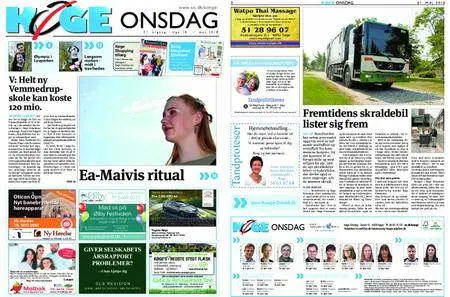 Køge Onsdag – 01. maj 2018