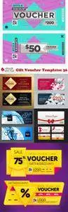 Vectors - Gift Voucher Templates 36