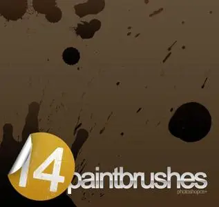 14 Paint Brushes for Photoshop