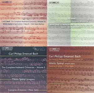 C.P.E. Bach: The Complete Keyboard Concertos, Vol. 5, 10, 16 etc