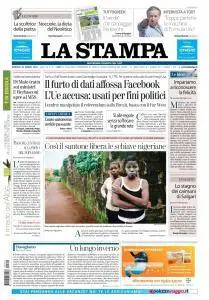 La Stampa Torino Provincia e Canavese - 20 Marzo 2018