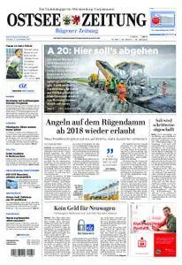 Ostsee Zeitung Rügen - 17. November 2017