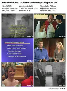 The Video Guide to Professional Wedding Videography 2004 (Repost)