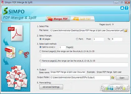 Simpo PDF Merge and Split 2.2.1.0