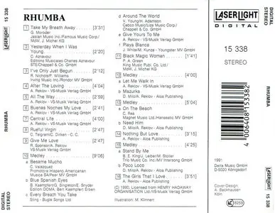 The Peres Blanca Band – Strictly Dancing. Rhumba (1991)