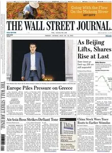 The Wall Street Journal - Friday-Sunday, 10-12 July 2015 / Asia