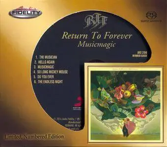 Return to Forever - Musicmagic (1977) [Audio Fidelity, Remastered 2016]