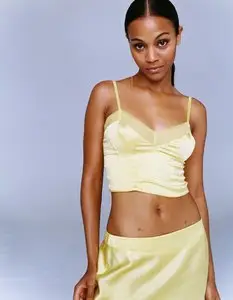 Zoe Saldana - Mike Hanson Photoshoot 2003 (repost)